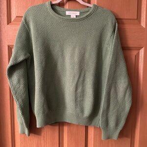 Appleseed's Green Crew Neck Sweater